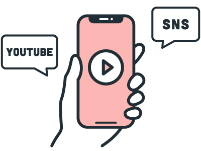 YouTube・SNSで採用動画を発信